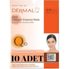 Assess Store Dermal Sıkılaştırıcı, Nemlendirici, Yenileyici Q10 Kolajen Maske X10 Adet
