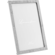 Assess Store Frames 5 x 7 Gümüş Metal Resim Çerçevesi, Desenli Resim Çerçevesi, Gümüş