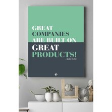 Assess Store (PSTER15641) Companies Girişimcilik Kanvas Tablo 40 x 60