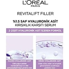 Assess Store Revitalift Filler %1.5 Saf Hyaluronik Asit Içeren Kırışıklık Karşıtı Serum 30 ml