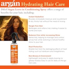 Assess Store Difeel Argan Yağı Nemlendirici Durulanmayan Saç Spreyi 237ML, 21959051240