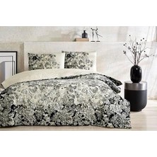 Assess Store Taç Magie Standart Pamuk Nevresim Takımı, Siyah, Çift Kişilik