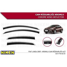 Fiat Linea 2007- Kromlu Cam Rüzgarlığı