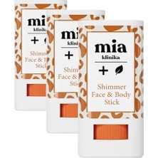 Assess Store Mia Klinika Shimmer Face ve Body Stick (3 Paketi)