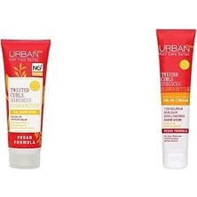 Assess Store Twisted Curls Hibiscus & Shea Butter Kıvırcık ve Dalgalı Saçlara Özel Saç Bakım Kremi Sülfatsız 250 Ml- Vegan x Bakım Kremi 175 Ml- Vegan