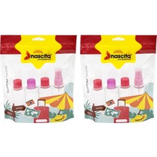 Assess Store Nascita Renkli 4'lü Şişe Set - 20 (2 Paketi)
