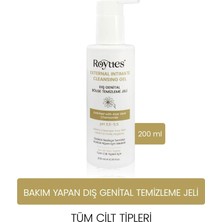 Royues İntim Yıkama Jeli pH 3.5 - Koku Giderici, Beyazlatıcı, Günlük Kullanım, 200ml