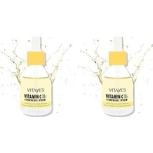 Assess Store Vıtayes C Vitamini%10 ve Panthenol Cilt Tonu Eşitleyici Leke Karşıtı Aydınlatıcı Nemlendirici Serum, 30 ml (2 Paketi)