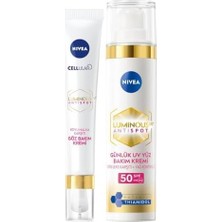 Assess Store LUMINOUS630 Leke Karşıtı Gündüz Yüz Kremi 40ML ve LUMINOUS630 Koyu Halka Karşıtı Göz Kremi 15ML