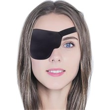 Assess Store 3D Göz Bandı, Rahat Göz Maskesi, Ayarlanabilir Ambliyopi Göz Bandı, Ameliyat Sonrası Veya Kostümü Için Tek Göz Kapağı, Yetişkinler ve Çocuklar Için Tıbbi Göz Bandı (Sağ Göz)