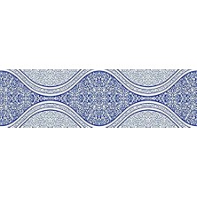 Assess Store Mutfak Tezgah Arası Folyo Kaplama Folyosu Mavi Desen 60 x 200