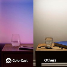 Assess Store Hue Twilight Akıllı Uyku ve Uyandırma Masa Lambası, Beyaz ve Renkli Işık, Bluetooth Uyumlu, Alexa, & Assistant ile Sesli Kontrol, Beyaz