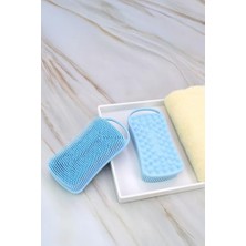 Assess Store Pop Beauty Çift Taraflı Silikon Vücut ve Saç Bakım Fırçası, Saç ve Vücut Derisine Masaj Yapan Şampuan Tarağı POPBEAUTY00017
