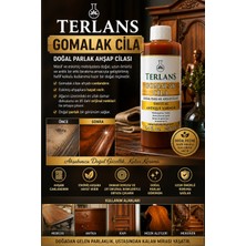 Terlans Doğal Ahşap Cilası Gomalak 250 ml Antik Vernik