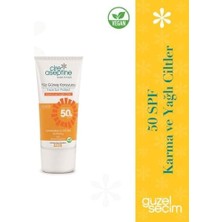 Assess Store Cire Aseptine Yüz Güneş Koruyucu Karma ve Yağlı Ciltler 50 Spf 50 ml