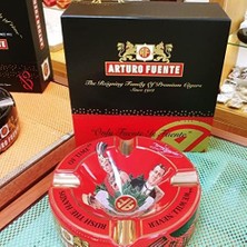 Assess Store Arturo Fuente Journey Seramik Puro Küllüğü Hand Made Red 4lü