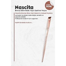 Assess Store Bronzy Glow Kesik Yapılı Eyeliner Fırçası