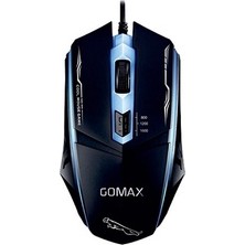 Gomax M1 Gaming Mouse Kablolu 1600 DPI Oyun Amacıyla Tasarlanmış RGB Işıklı Fare
