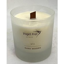Assess Store Büyük Ahşap Fitilli Woods Vegan Mum