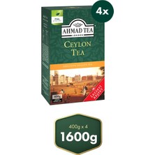 Ahmad Tea Ceylon Dökme Siyah Çay 4’lü Avantaj Paket 1.6 kg (4 x 400 Gr)