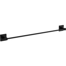 Assess Store Root A4481036 Havluluk, Mat Siyah, 60 cm