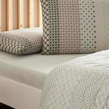 Assess Store Taç Breeze Çift Kişilik Set Gri
