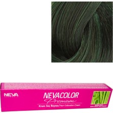 Nevacolor 0.13 Yoğun Yeşil Krem Saç Boyası Amonyaklı Özellikleriyle Uzun Süre Kalıcı Renk