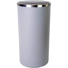 Assess Store M-E48-07 Çöp Kovası, Gri, 35 Lt