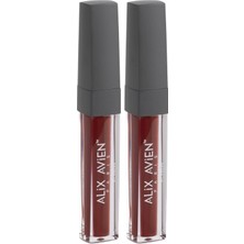 Assess Store Uzun Süre Kalıcı Yapışkan His Bırakmayan Nemlendirici Dudak Parlatıcısı - Lipgloss 06 Cherry (2 Paketi)