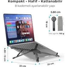 Assess Store Manyetik 3’ü 1 Arada Ayarlanabilir Masaüstü Laptop, Tablet ve Telefon Standı – Katlanabilir Metal Gövde