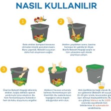 Assess Store Bokashi Kepeği 1 Kg, Iç ve Dış Mekan Kompost Kovaları Için Hızlı ve Kolay Kompost Başlatıcı