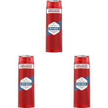 Assess Store Old Spice Whitewater Erkekler Için Duş Jeli ve Şampuan 400 ml 3lü Paket