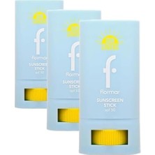 Assess Store Sun Lovers Canlı Görünüm Veren Nemlendirici Etkili Stick Güneş Koruyucu SPF50 (3 Paketi)