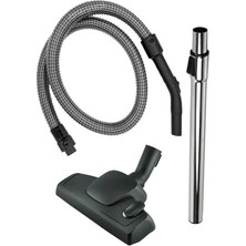Assess Store ile Uyumlu 9193042247 Uyumlu Çelik Telli Süpürge Hortum Komple Seti 3'lü