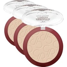 Assess Store Smooth Finish Face Powder No: 206 - Pürüzsüz Bitişli Pudra (3 Paketi)