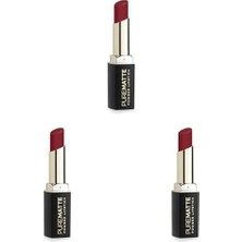 Assess Store Pure Powder Lipstick No: 127 - Nemlendirici Pudramsı Mat Ruj (3 Paketi)