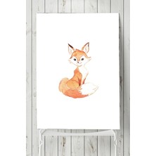 Assess Store (PSTER8843) Tilki Tasarım Çocuk Odası Poster (80X115CM)