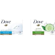 Assess Store Dove Beauty Cream Bar Katı Güzellik Sabunu Gentle Exfoliating Nemlendirici Etkili, 90 G(1) Dove Beauty Cream Bar Katı Güzellik Sabunu Fresh Nemlendirici Etkili, 90 G(1)
