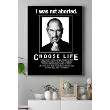 Assess Store (PSTER15598) Choose Life Girişimcilik Kanvas Tablo 30 x 40