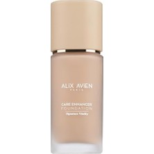 Assess Store Alix Avien Kırışıklık Karşıtı Nemlendirici SPF30 Parlak Bitişli Fondöten Care Enhancer 812 Soft Peach