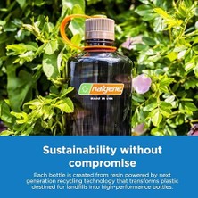 Assess Store Sustain Tritan Bpa Içermeyen Su Şişesi%50 Plastik Atıktan Elde Edilen Malzemeden Üretilmiştir, 473 Ml, Geniş Ağız, Kot