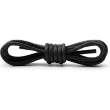 Hapshoe 60 cm Siyah Mumlu Klasik Ayakkabı Bağcığı