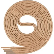 Hapshoe 100 cm 4 mm Vizon Yuvarlak 1 Çift Ayakkabı Bağcığı