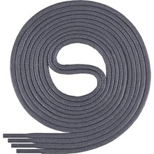 Hapshoe 110 cm 4 mm Koyu Gri Yuvarlak 1 Çift Ayakkabı Bağcığı