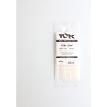 Renas Store Tork Beyaz Kablo Bağı 2,5X150