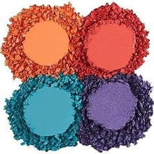 Assess Store Ince Yapılı & Mat Bitişli/ışıltılı 4'lü Göz Farı Paleti 006 Tropıcal Glam