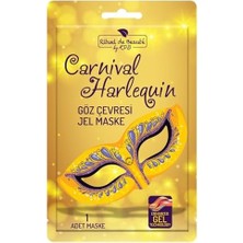 Assess Store Göz Çevresi Karnaval Maske Harlequin