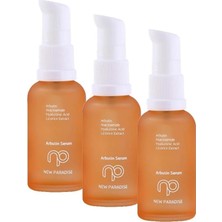 Assess Store New Paradise Leke Gidermeye Yardımcı, Cilt Tonu Eşitleyici Arbutin Cilt Bakım Serumu 30 ml (3 Paketi)