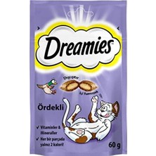 Daisy Home Dreamies Kedi Ödül Maması Ördekli 60 gr x 24 Adet