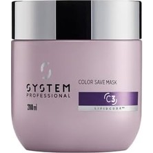 Assess Store Professional Save C3 Boyalı Saçlar Için Renk Koruyucu Bakım Maskesi 200ML 4064666002231